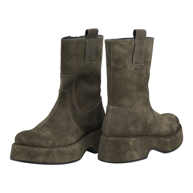Pons Quintana 11720 Μποτάκια με Γαζιά - Taupe Καστόρ