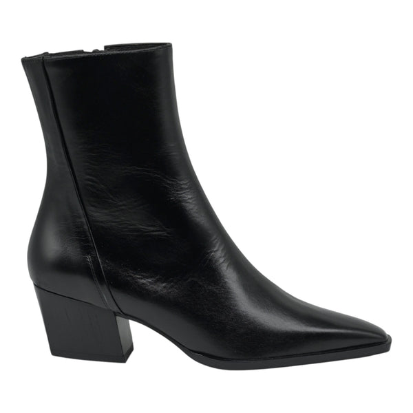 Zinda 3225 Μποτάκια Western Polished - Μαύρα