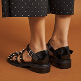 Παπούτσια Fisherman - Μαύρο Λουστρίν