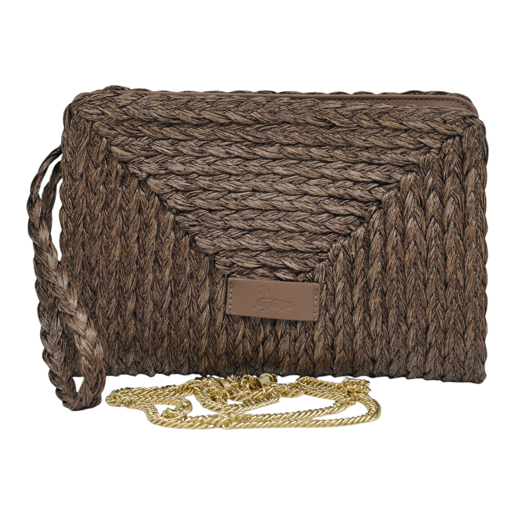 Castaner Bali Τσάντα Φάκελος με Yuta - Taupe