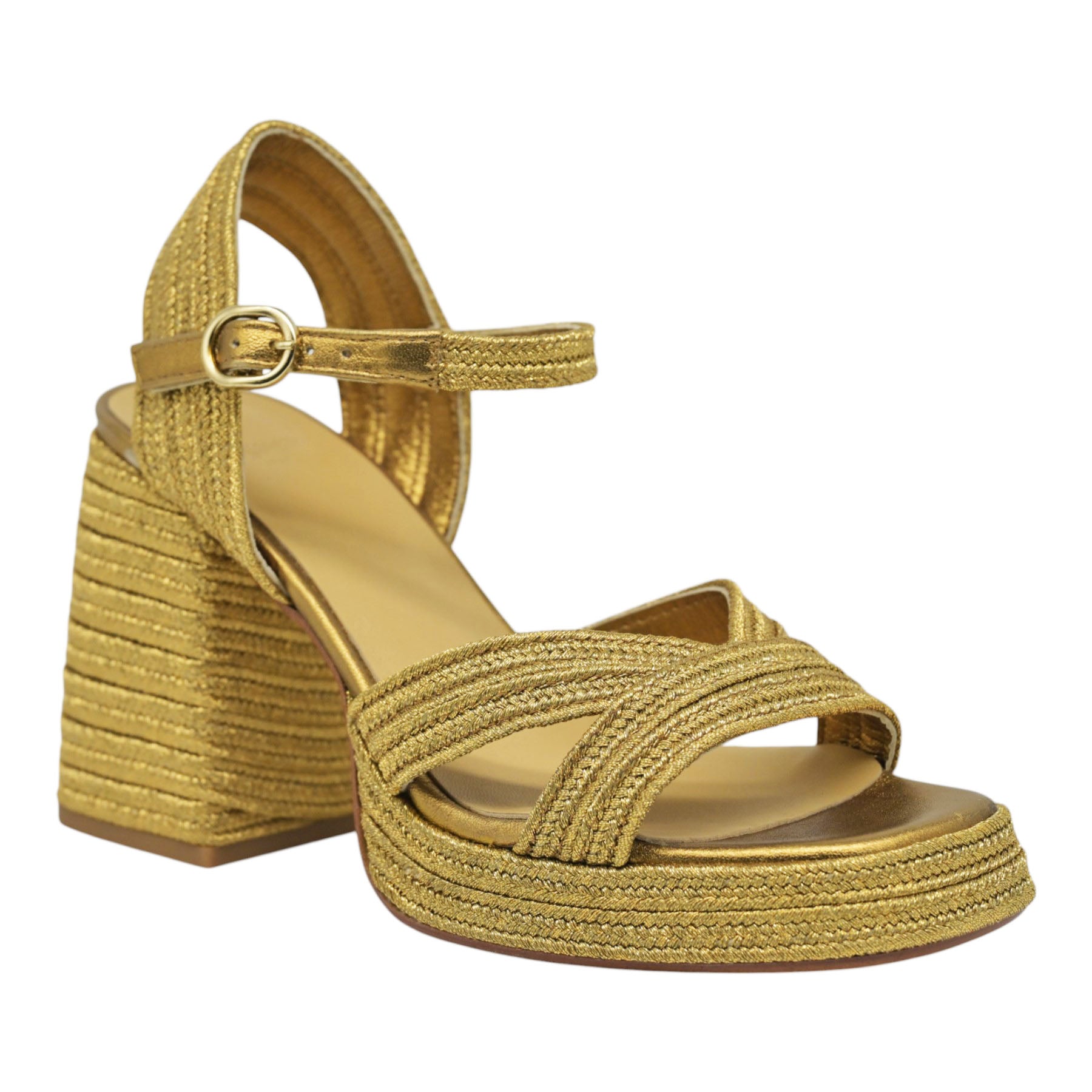 Castaner Valle Πέδιλα Slingback Πλεκτά - Oro