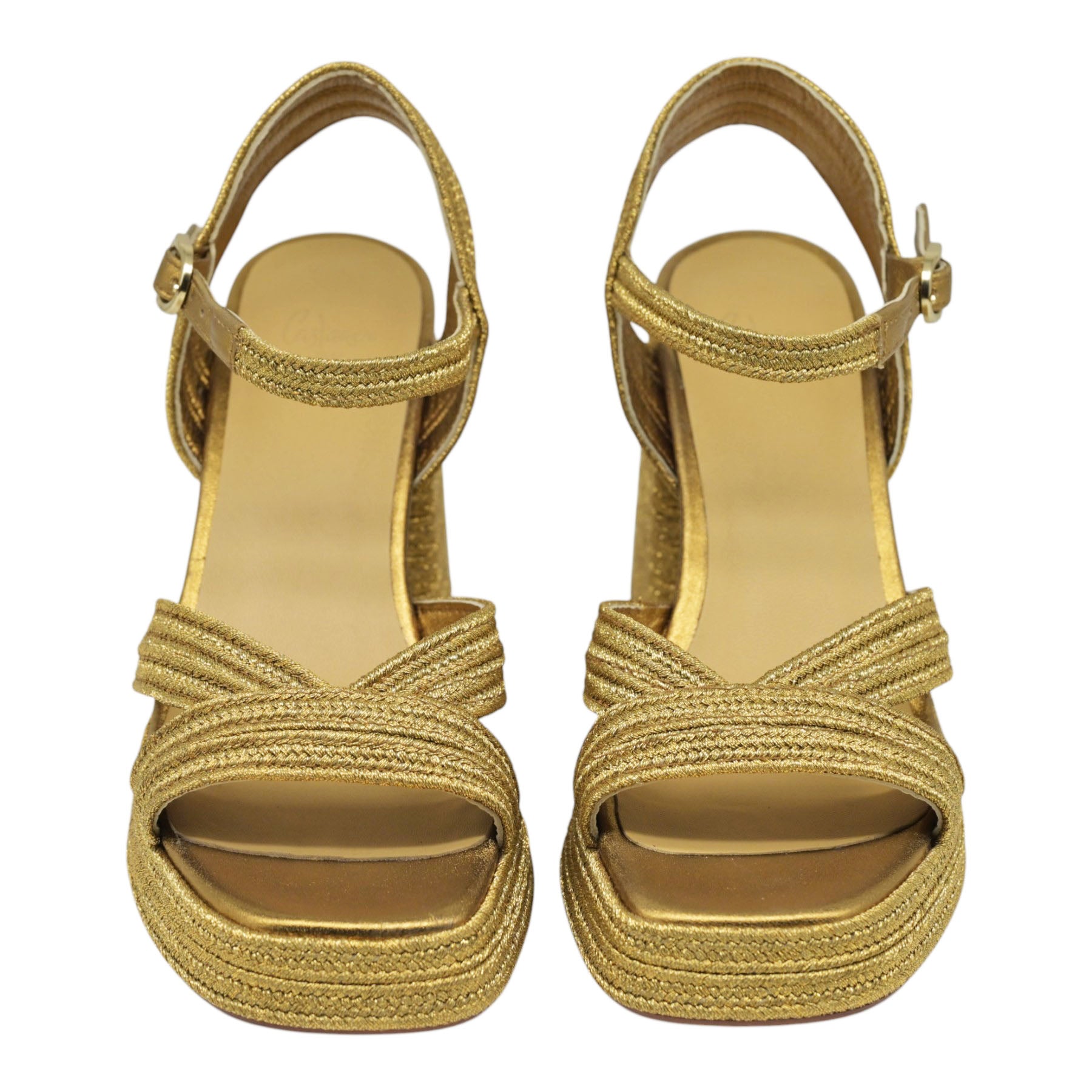 Castaner Valle Πέδιλα Slingback Πλεκτά - Oro
