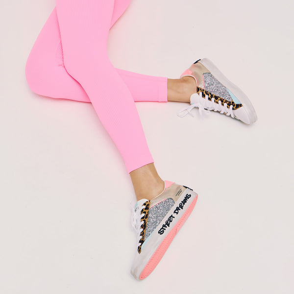 Crime 20004 Sneakers Glitter Leo - Multi Color