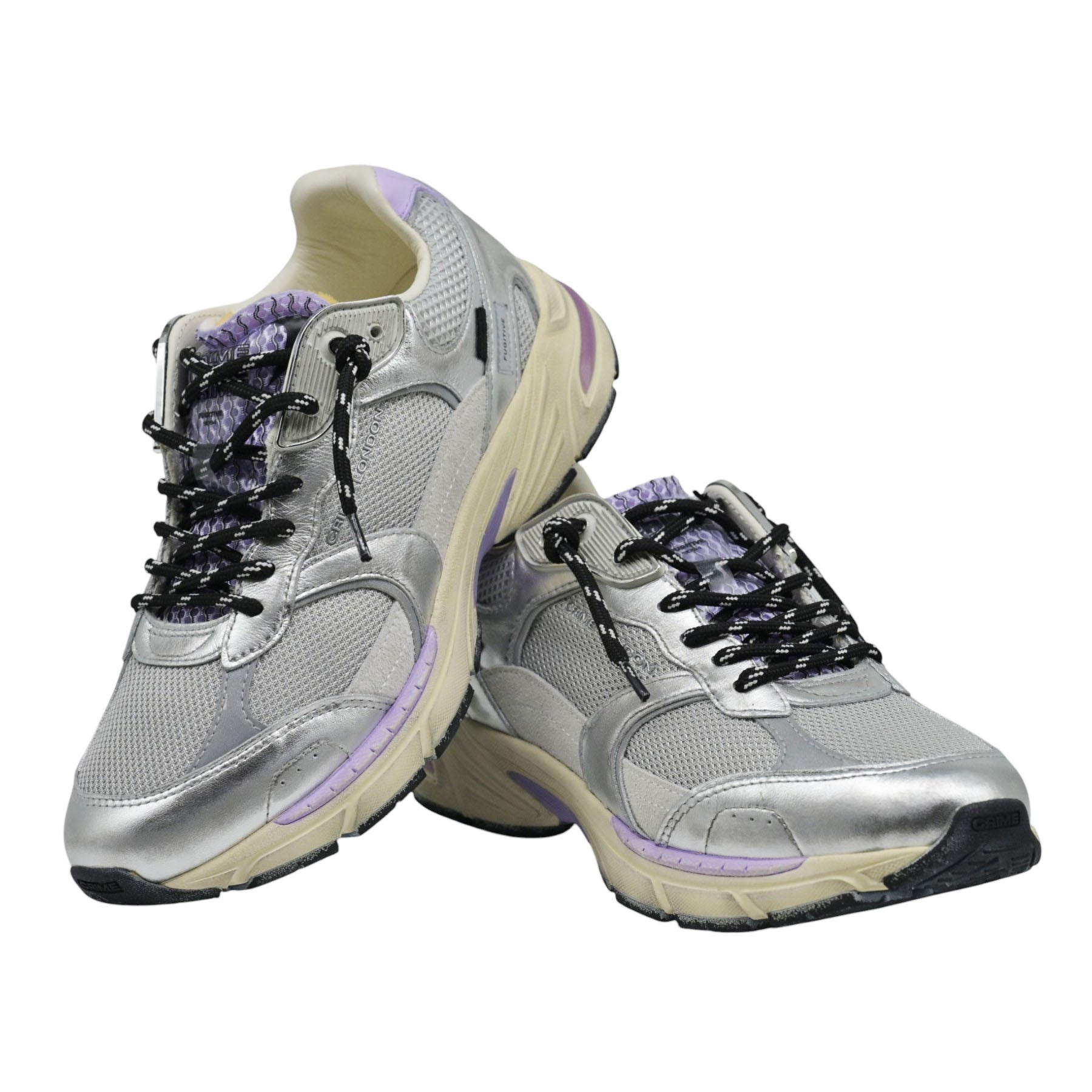 Crime London 29403 Sneakers Chunky - Ασημί