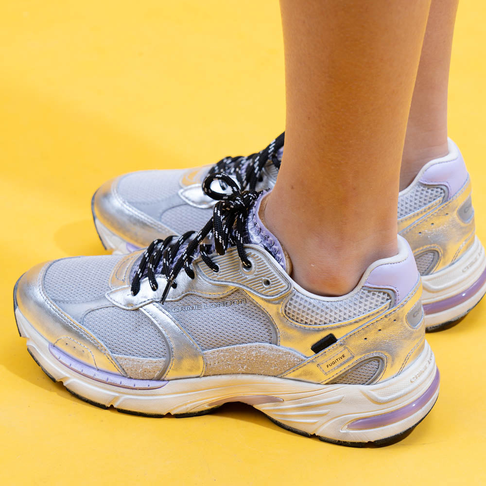 Crime London 29403 Sneakers Chunky - Ασημί