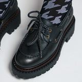 Frau 78L6 Loafers με Chunky Σόλα - Μαύρα
