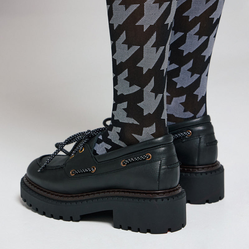 Frau 78L6 Loafers με Chunky Σόλα - Μαύρα