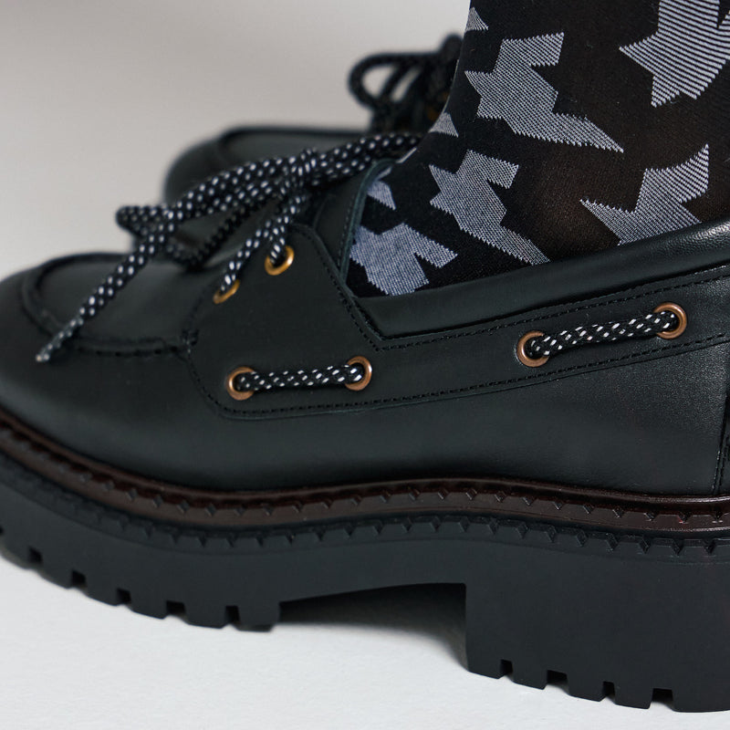 Frau 78L6 Loafers με Chunky Σόλα - Μαύρα
