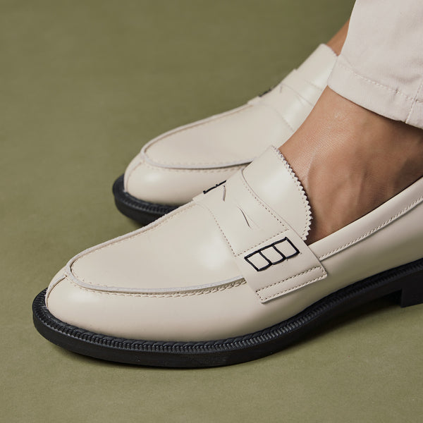Frau 93Q Loafers Androgynous - Ivory