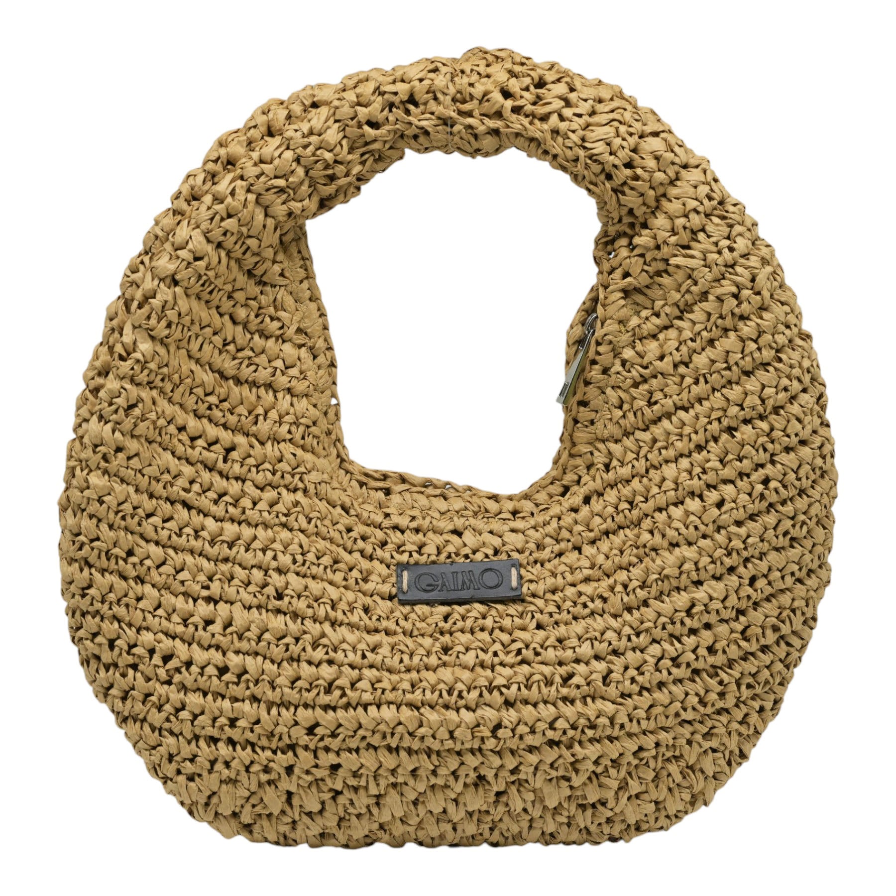 Gaimo Redondo Τσάντα Ώμου Πλεκτή - Καφέ