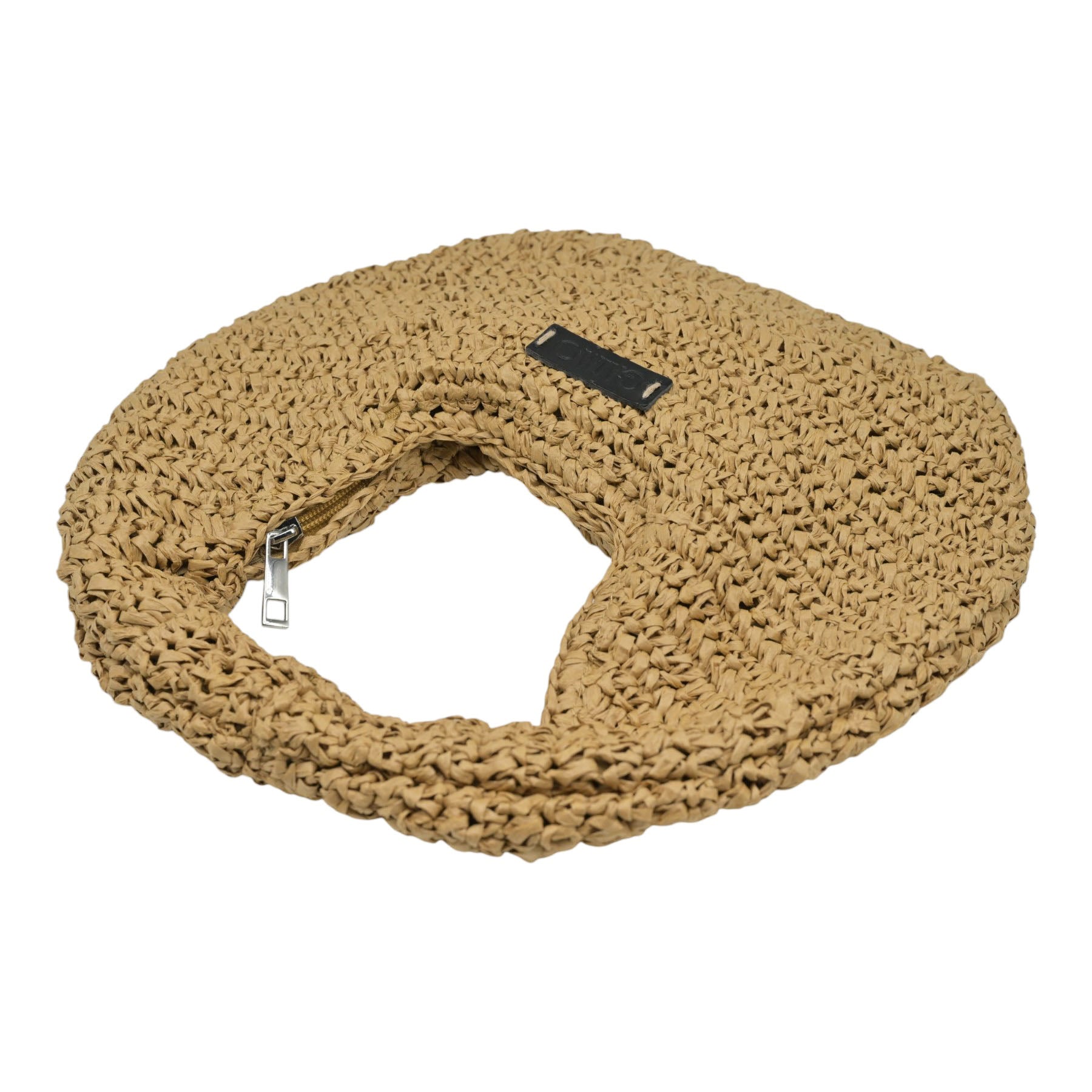 Gaimo Redondo Τσάντα Ώμου Πλεκτή - Καφέ