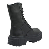 Janet & Janet 452 Αρβυλάκια με Chunky Σόλα - Μαύρo