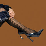 Jeffrey Campbell Alimony Pat Slingback Γόβες με Μύτη - Μπλέ Λουστρίν