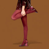 Jeffrey Campbell Favrile Slingback Γόβες με Πλατφόρμα - Μπορντό Λουστρίν