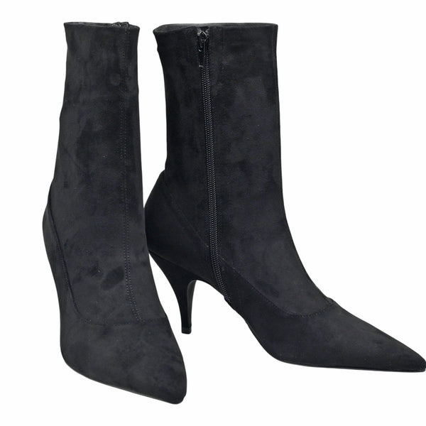 Jeffrey Campbell Looker Μποτάκια με Έντονη Μύτη - Μαύρα