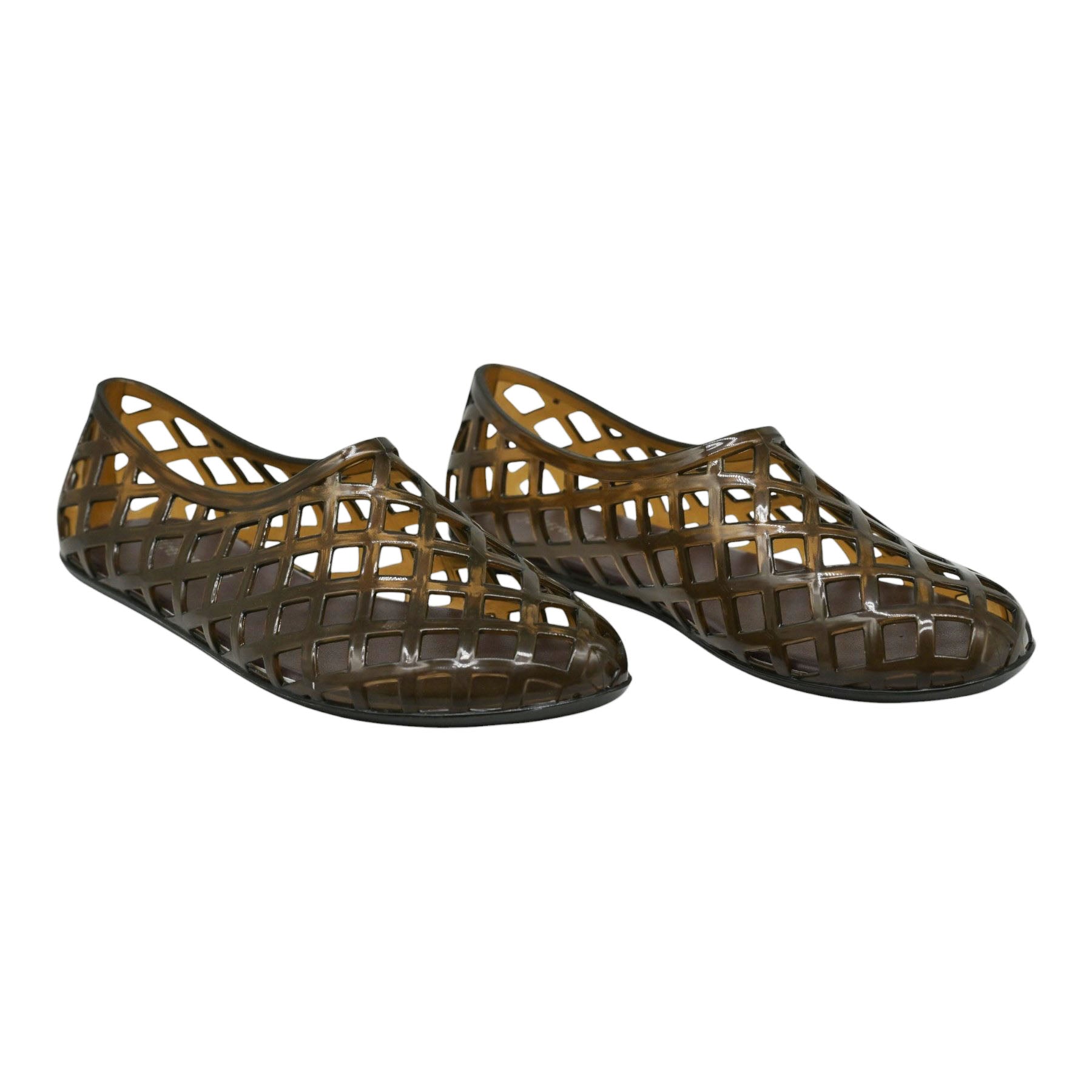 Jeffrey Campbell Jellz Μπαλαρίνες Jelly Διάτρητες - Μόκα