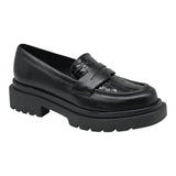 Galleria Di Scarpe 1288 Loafers Κλασικά - Μαύρο Δέρμα
