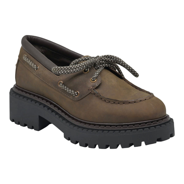 Frau 78Ε6 Loafers με Chunky Σόλα - Καφέ