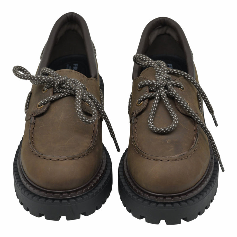 Frau 78Ε6 Loafers με Chunky Σόλα - Καφέ