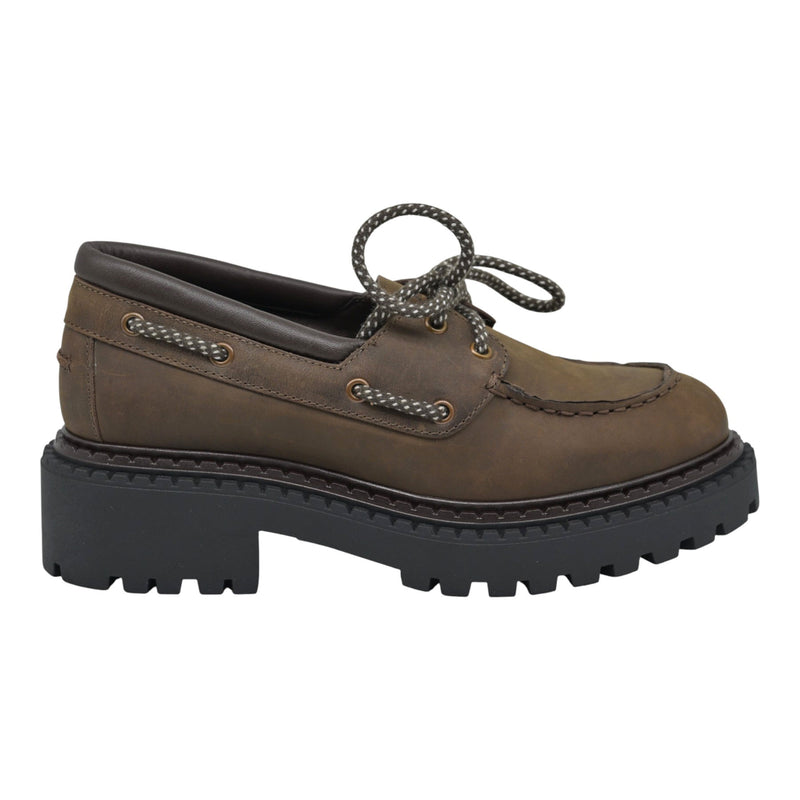 Frau 78Ε6 Loafers με Chunky Σόλα - Καφέ