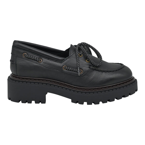 Frau 78L6 Loafers με Chunky Σόλα - Μαύρα