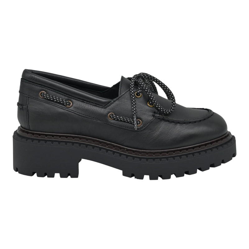 Frau 78L6 Loafers με Chunky Σόλα - Μαύρα
