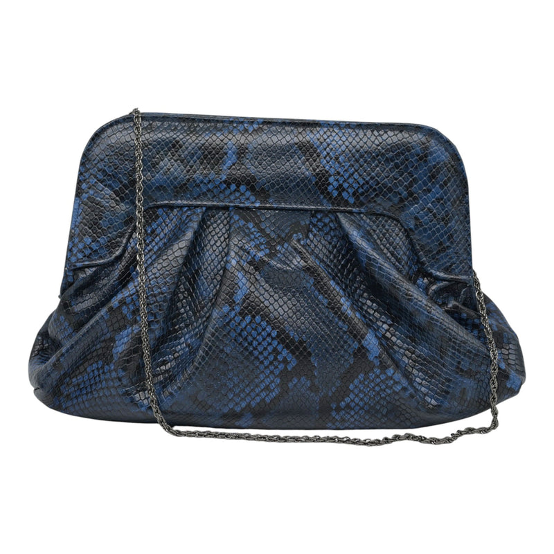 Marian 307 Τσάντα Pouch - Μπλε Δέρμα