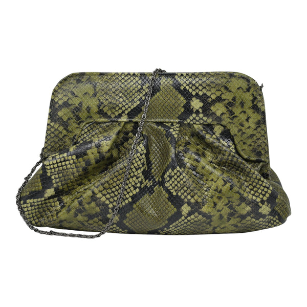 Marian 307 Τσάντα Pouch - Kaki Δέρμα