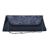 Marian 310 Τσάντα Φάκελος - Μπλε Σουέντ