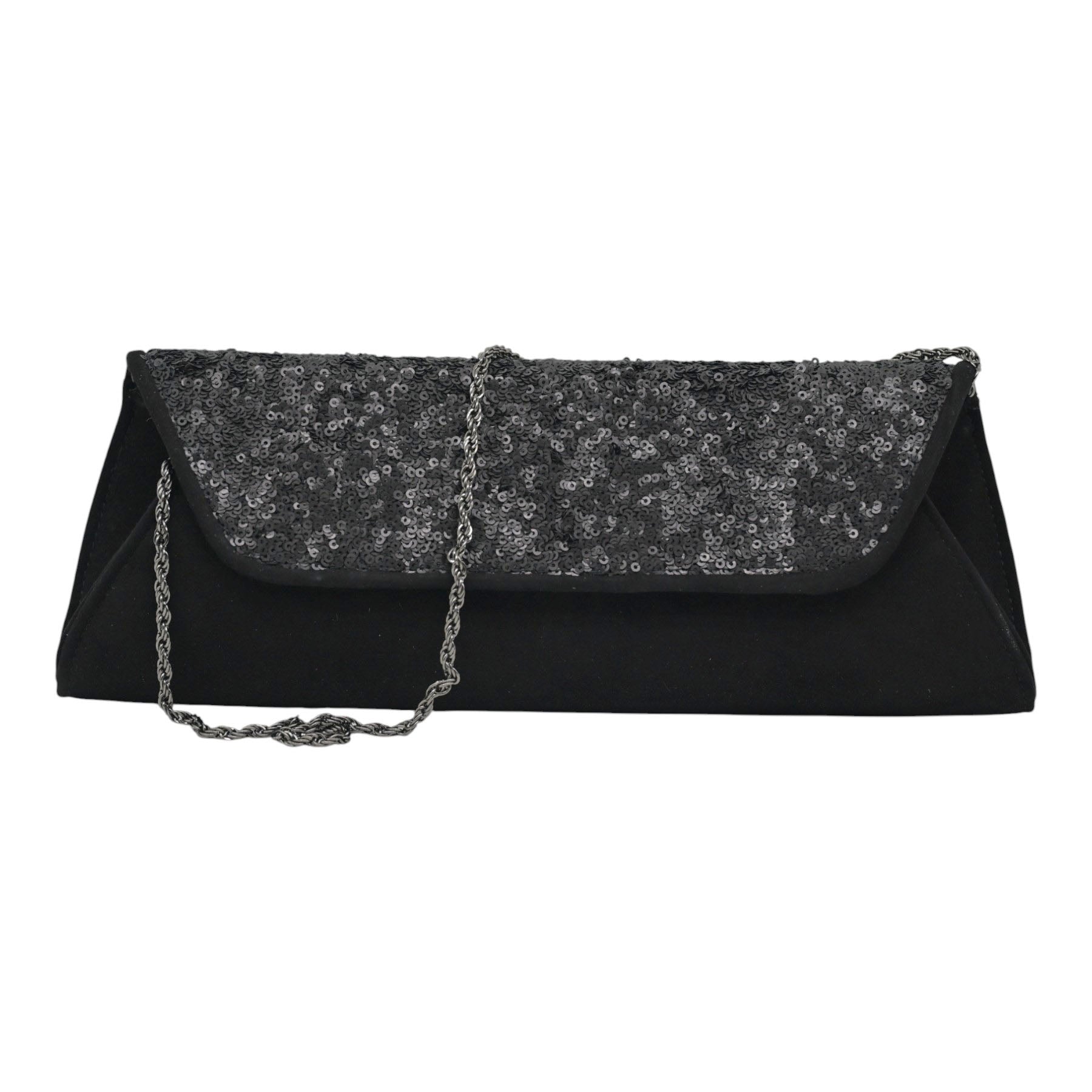 Marian 310 Τσάντα Φάκελος - Μαύρο Σουέντ