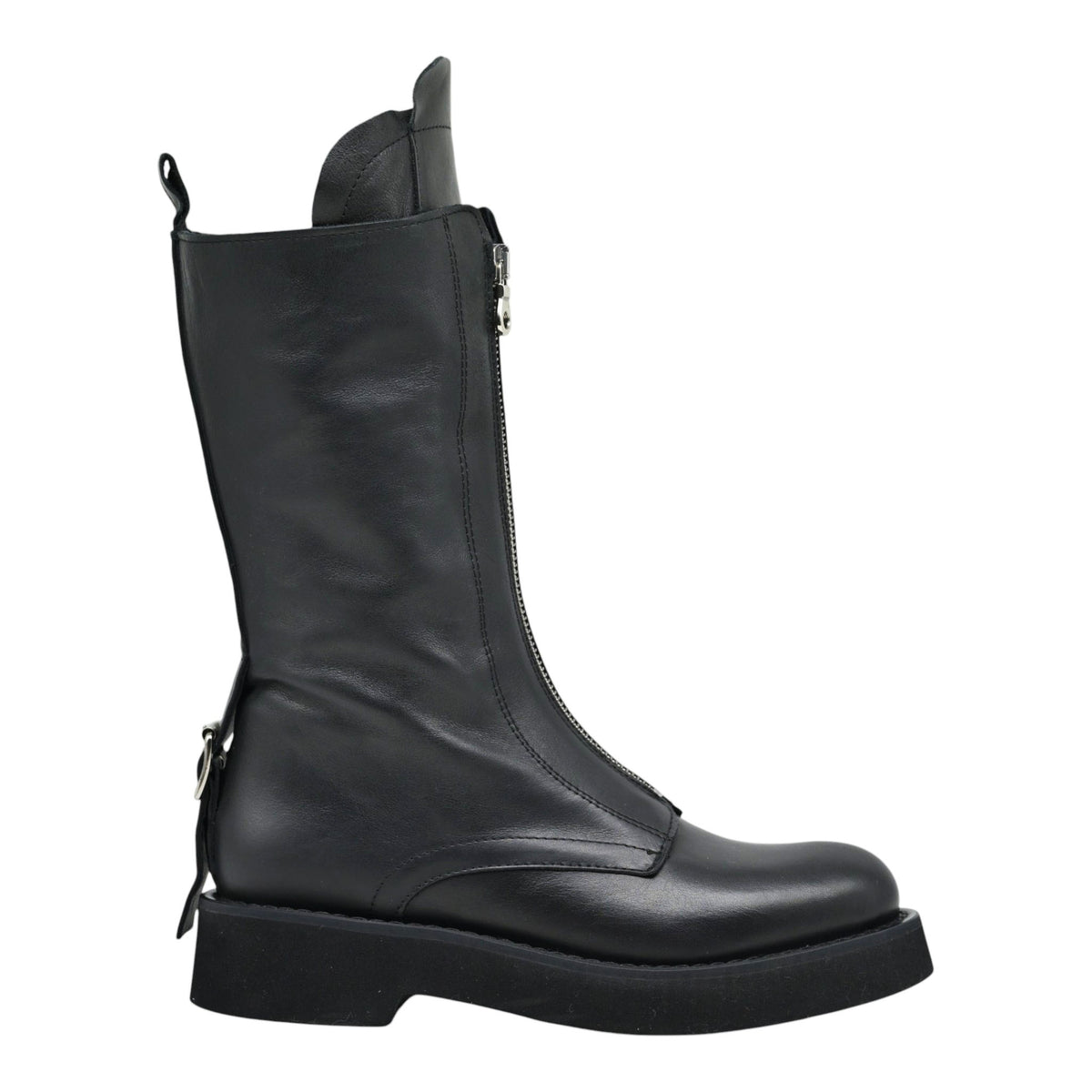 Mimmu M112-53 Μπότες Biker με Φερμουάρ - Μαύρες