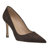 Mourtzi 85700 Γόβες με Έντονη Μύτη - Καφέ Σουέντ