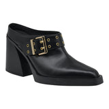 Galeria di Scarpe TEO 106 Mules με Αγκράφα - Μαύρα