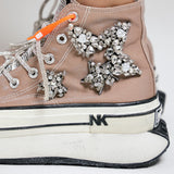 Nan-ku DFA-03 Sneakers Δίπατα με Κρύσταλλα - Taupe