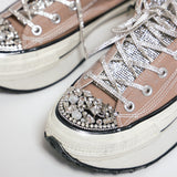 Nan-ku DFA-03 Sneakers Δίπατα με Κρύσταλλα - Taupe