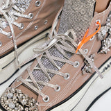 Nan-ku DFA-03 Sneakers Δίπατα με Κρύσταλλα - Taupe