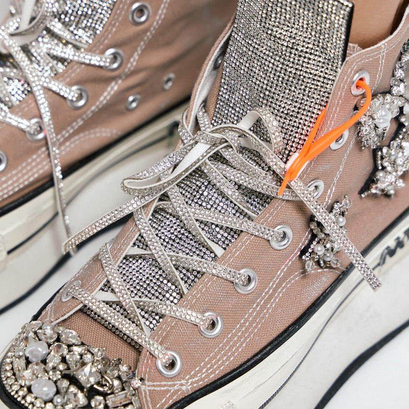 Nan-ku DFA-03 Sneakers Δίπατα με Κρύσταλλα - Taupe