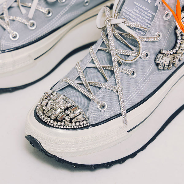 Nan-ku DFC-03 Sneakers Δίπατα με Κρύσταλλα - Grey