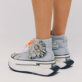 Nan-ku DFC-03 Sneakers Δίπατα με Κρύσταλλα - Grey