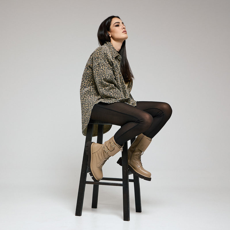 Paloma Barcelo Comba Κλασικά Αρβυλάκια - Ταουπέ Δέρμα