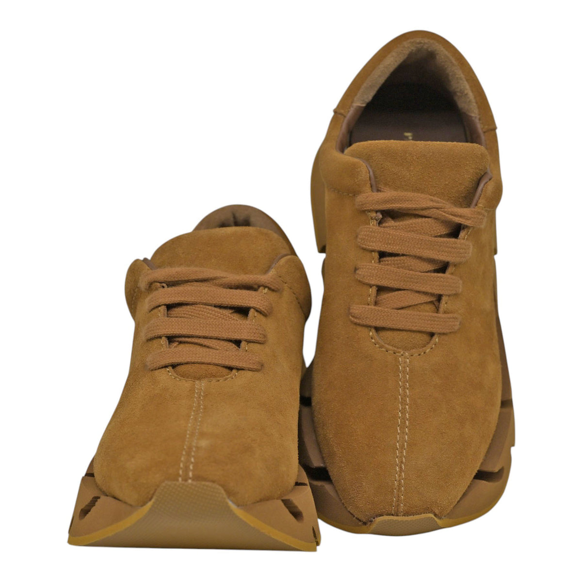 Paloma Barcelo Pia Sneakers Δίπατα - Cuoio Σουέντ