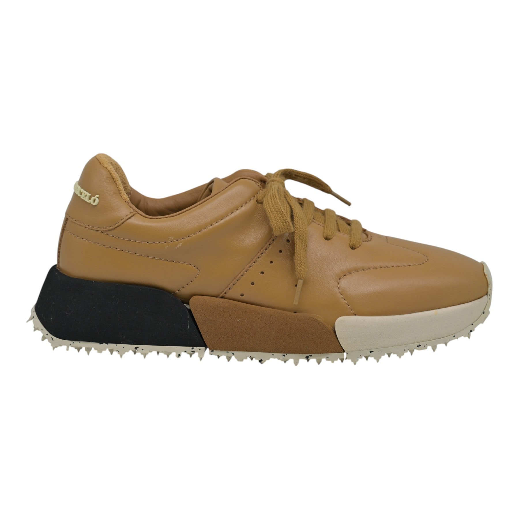 Paloma Barcelo Sabela Sneakers Με Τρίχρωμη Σόλα - Κάμελ