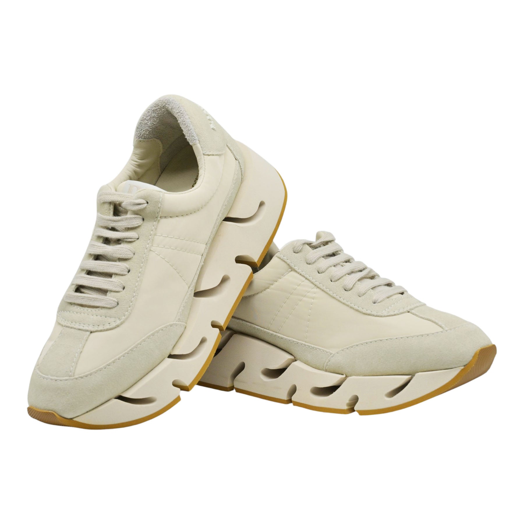 Paloma Barcelo Agata Sneakers με Chunky Ιδιαίτερη Σόλα - Off White