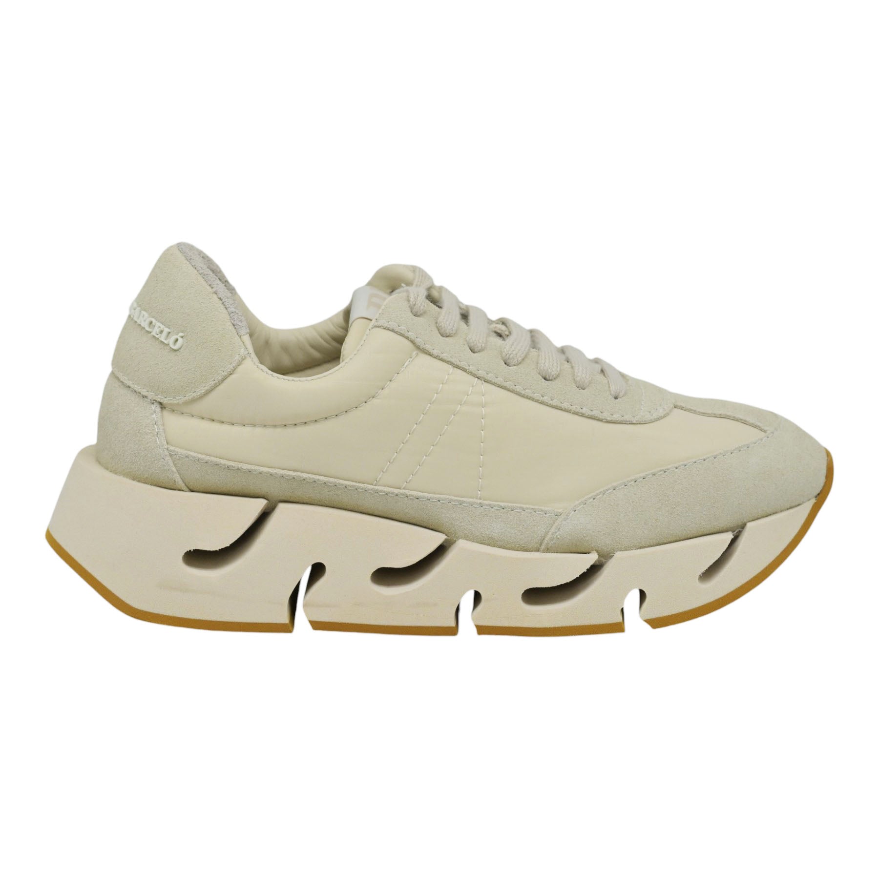 Paloma Barcelo Agata Sneakers με Chunky Ιδιαίτερη Σόλα - Off White