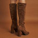 Philippe Lang 400400 C Μπότες με Τακούνι - Tabacco Καστόρ