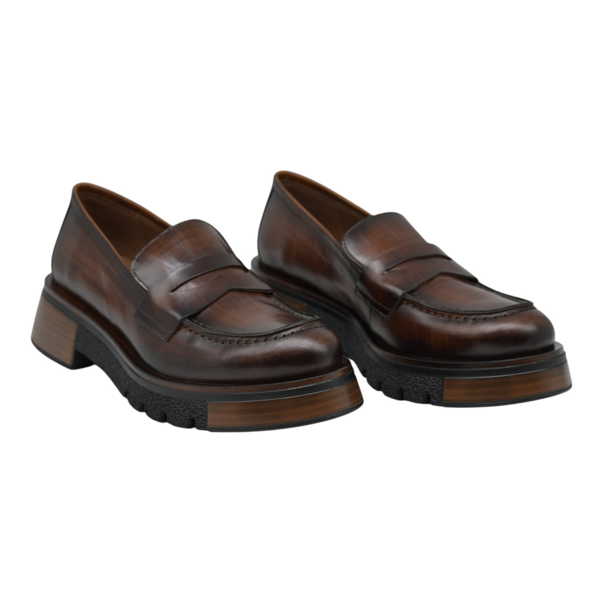 Pons Quintana 10995-L Loafers με Chunky Σόλα - Legno