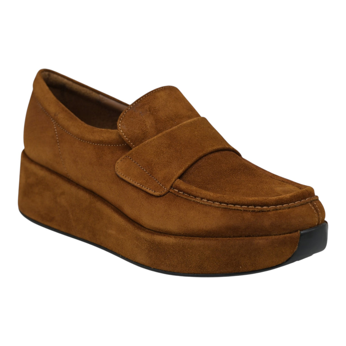 Pons Quintana 11111 Loafers με Πλατφόρμα - Cuero Σουέντ