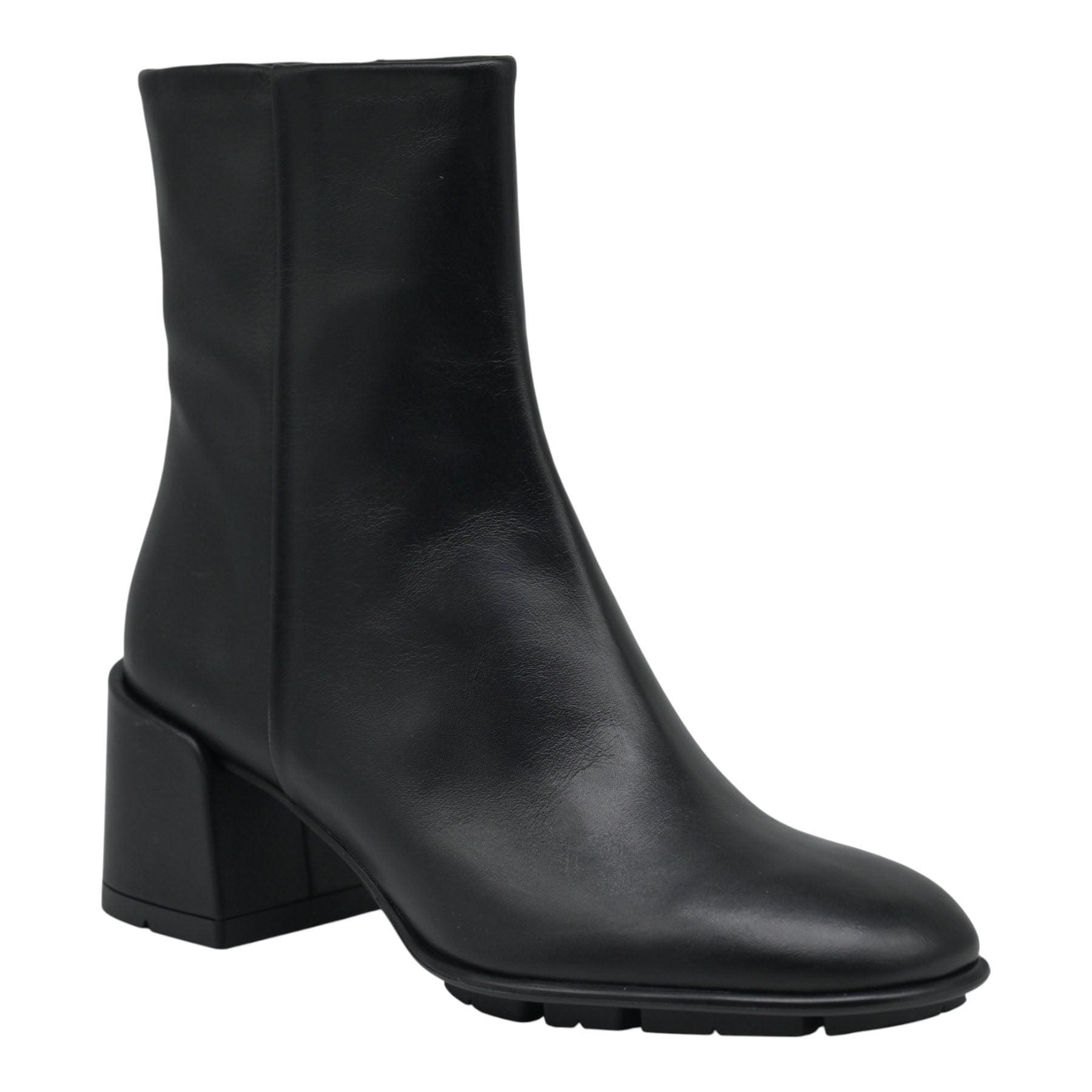 Pons Quintana 11772 Μποτάκια με Οβάλ Μύτη - Μαύρα