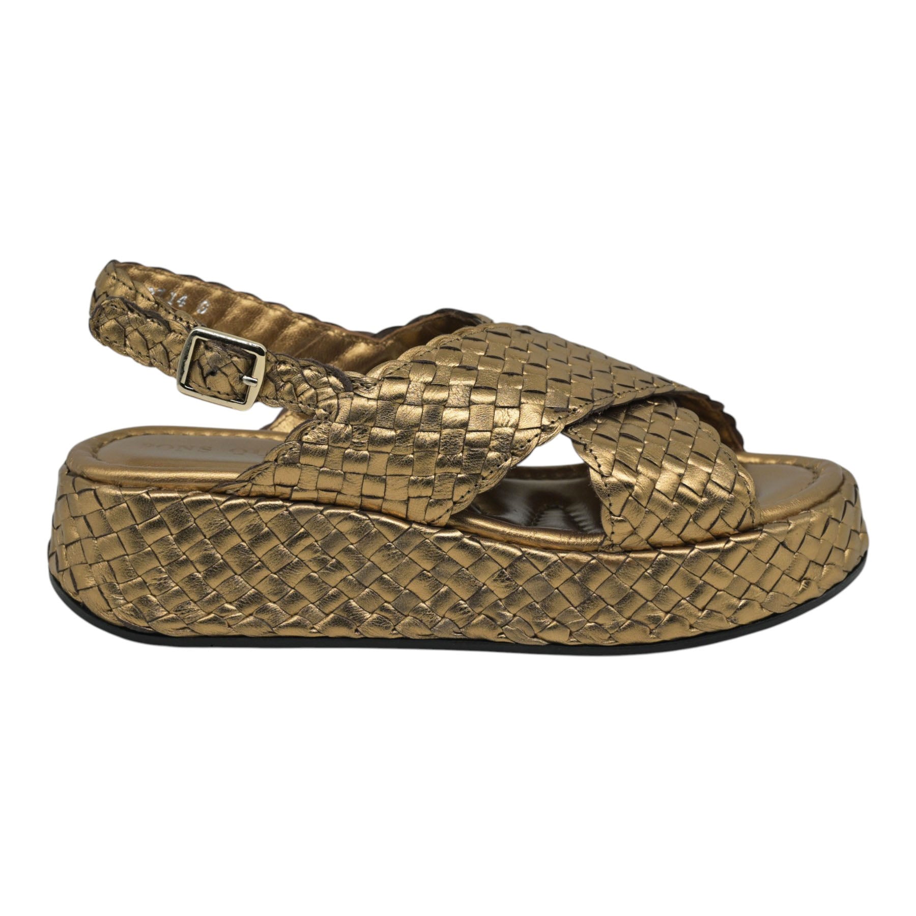 Pons Quintana 10829 Πλατφόρμες Slingback Χιαστί - Oassi