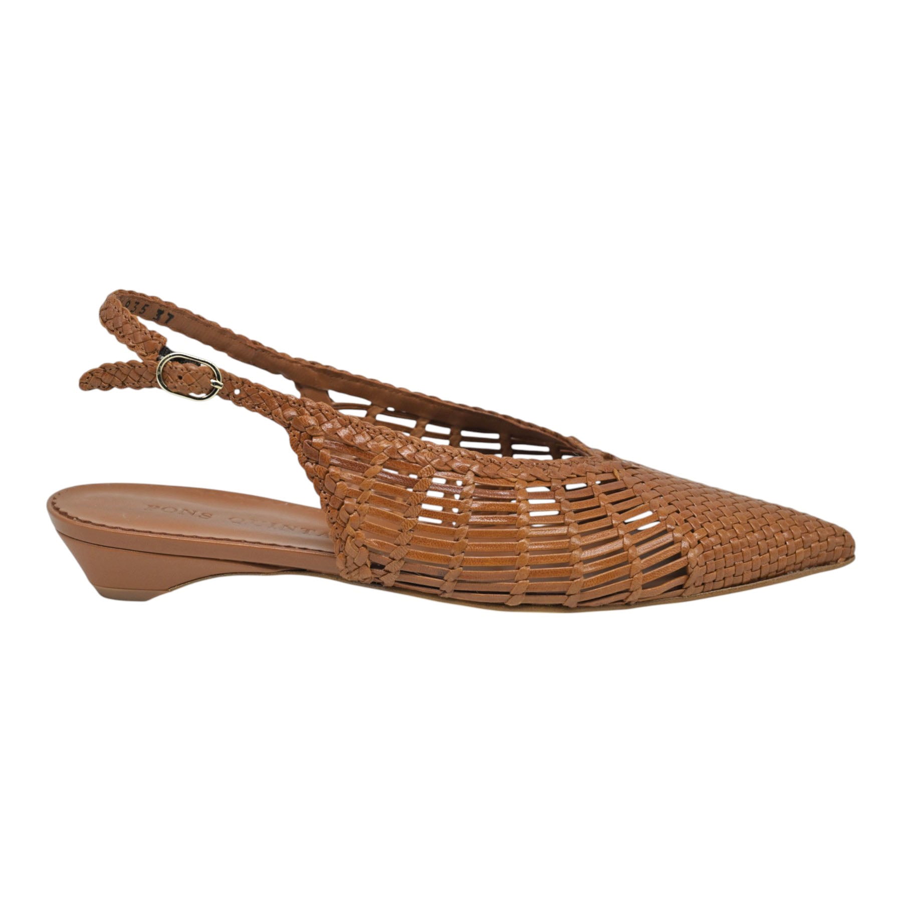 Pons Quintana 11935 Μπαλαρίνες Slingback με Ανοίγματα - Toffee
